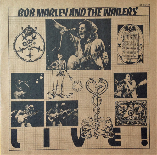 Bob Marley & The Wailers - Live! = ライヴ! (Vinyl, LP, Album, Stereo)