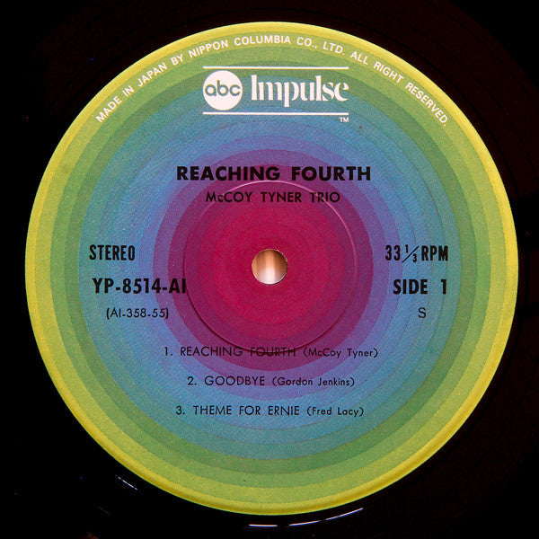 McCoy Tyner Trio - Reaching Fourth (Vinyl, LP, Album, Reissue, Stereo)