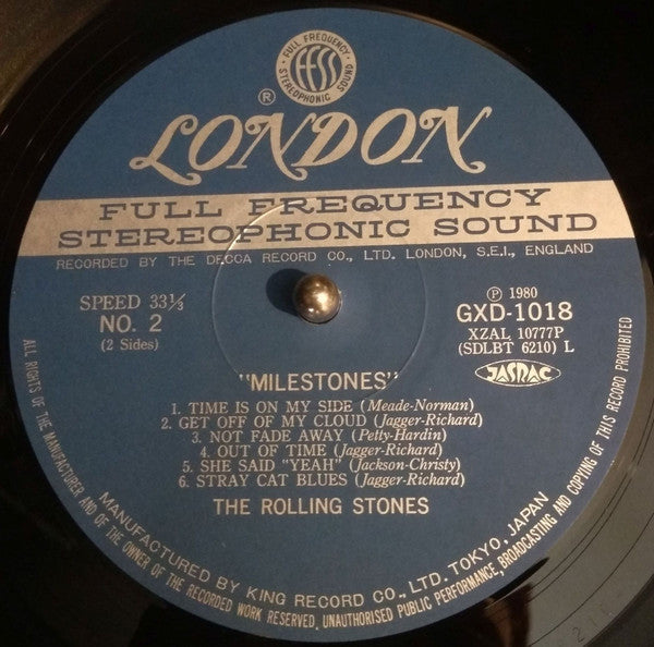The Rolling Stones - Milestones (Vinyl, LP, Album, Compilation, Rei...