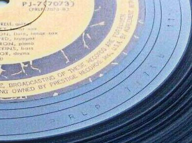 The Prestige All Stars - All Night Long (Vinyl, LP, Album, Misprint, Reissue, Mono) Very Good (VG) / Good Plus (G+)