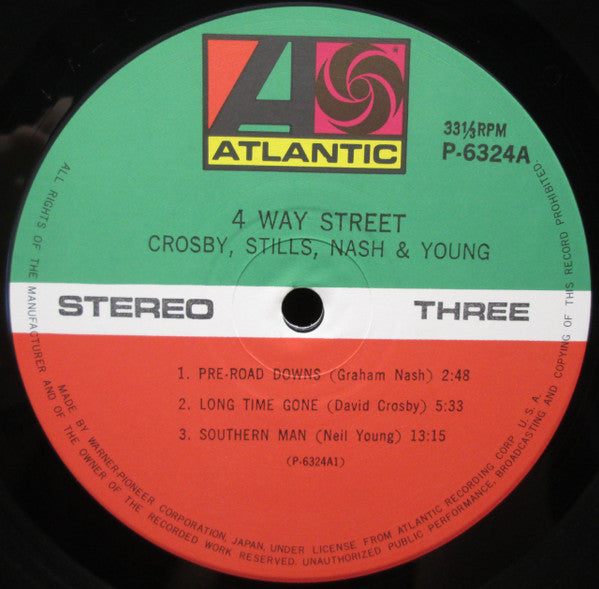 Crosby, Stills, Nash & Young - 4 Way Street (Vinyl, LP, Album, Reis...