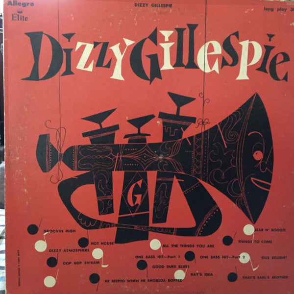 Dizzy Gillespie - Dizzy Gillespie (Vinyl, LP, Compilation, Mono) Very Good (VG) / Good Plus (G+)