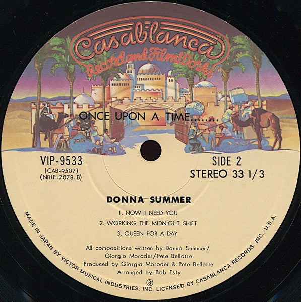 Donna Summer - Once Upon A Time... (Vinyl, LP, Album)
