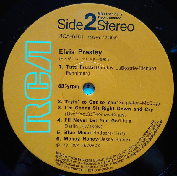 Elvis Presley - Elvis Presley (Vinyl, LP, Album, Stereo, Reissue)