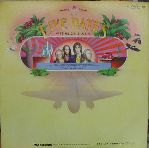 Wishbone Ash - Live Dates = ライブ・デイト (Vinyl, LP)