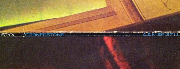 Styx - Cornerstone (Vinyl, LP, Album, Stereo) Very Good (VG) / Very Good Plus (VG+)