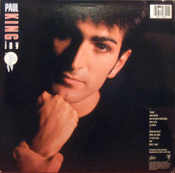 Paul King (2) - Joy (Vinyl, LP, Album) Very Good Plus (VG+) / Very Good (VG)