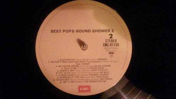 Various - Best Pops Sound Shower 2 (Vinyl, LP, Compilation, Stereo) Good Plus (G+) / Very Good (VG)