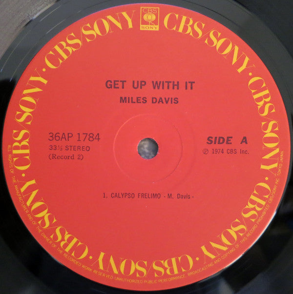 Miles Davis - Get Up With It (Vinyl, LP, Album, Reissue, Stereo)