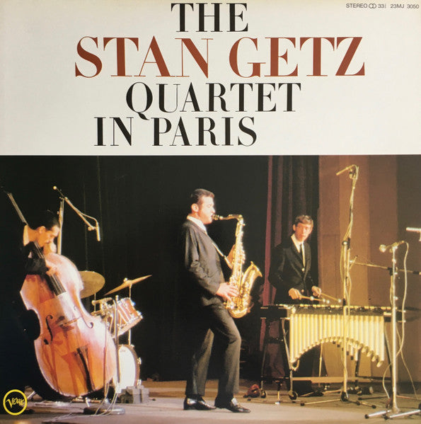 Stan Getz Quartet - In Paris (Vinyl, LP, Album, Reissue) Very Good Plus (VG+) / Good Plus (G+)