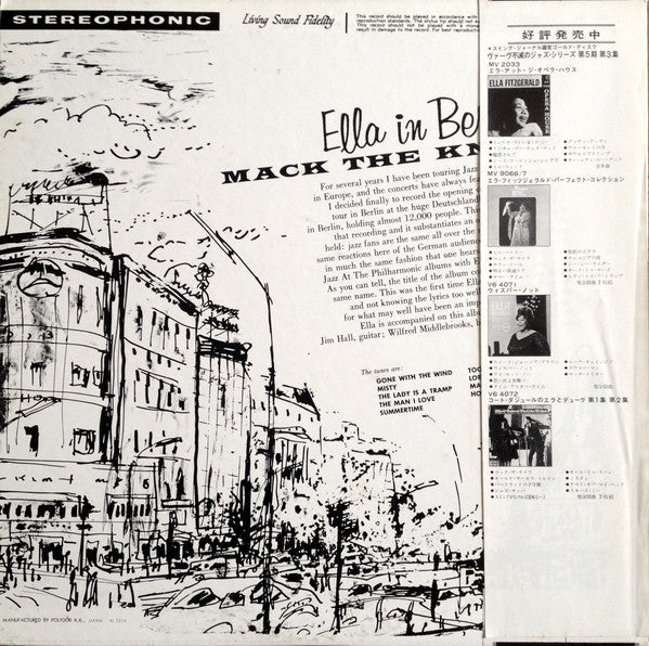 Ella Fitzgerald - Mack The Knife - Ella In Berlin (Vinyl, LP, Album...