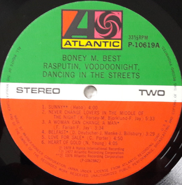Boney M. - Best - Rasputin, Voodoonight, Dancing In The Streets (Su...