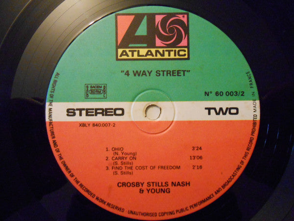 Crosby, Stills, Nash & Young - 4 Way Street (2xVinyl, LP, Album) Very Good Plus (VG+) / Very Good Plus (VG+)