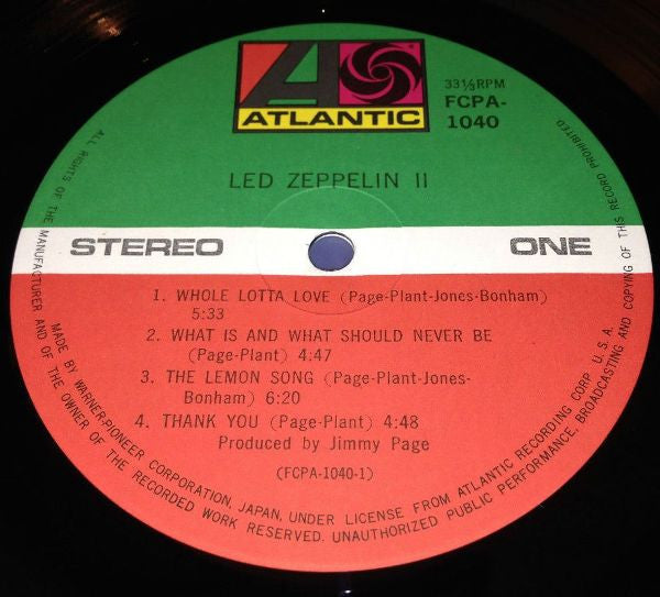 Led Zeppelin - Led Zeppelin II (Vinyl, LP, Album, Club Edition, Rei...