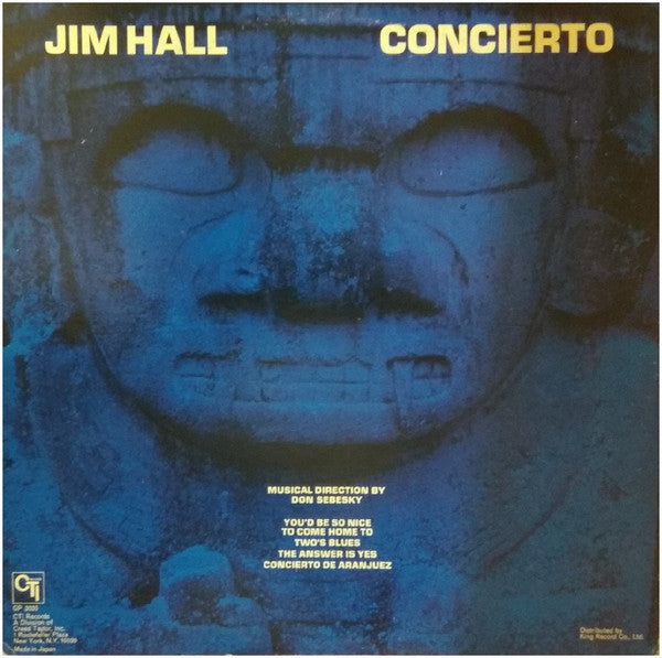 Jim Hall - Concierto (Vinyl, LP, Album, Stereo)