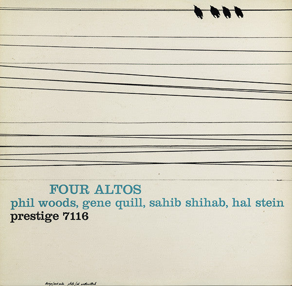 Phil Woods - Four Altos (Vinyl, LP, Album, Mono, Reissue)