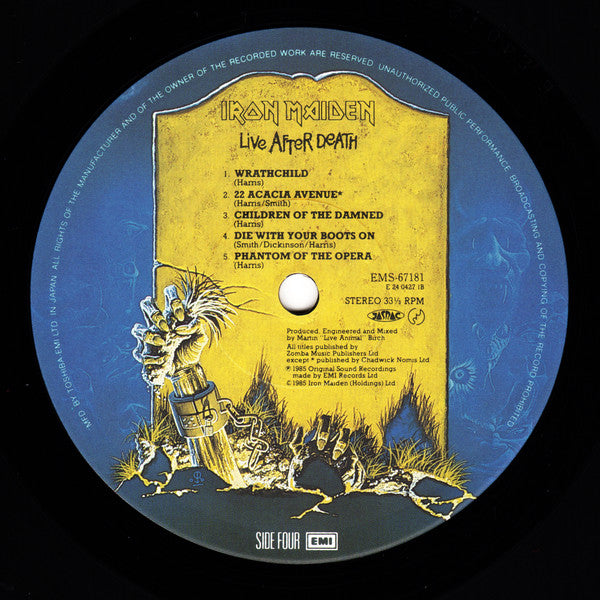Iron Maiden - Live After Death (Vinyl, LP, Album)