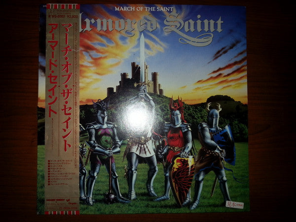 Armored Saint - March Of The Saint (Vinyl, LP, Album, Promo) Very Good Plus (VG+) / Very Good Plus (VG+)