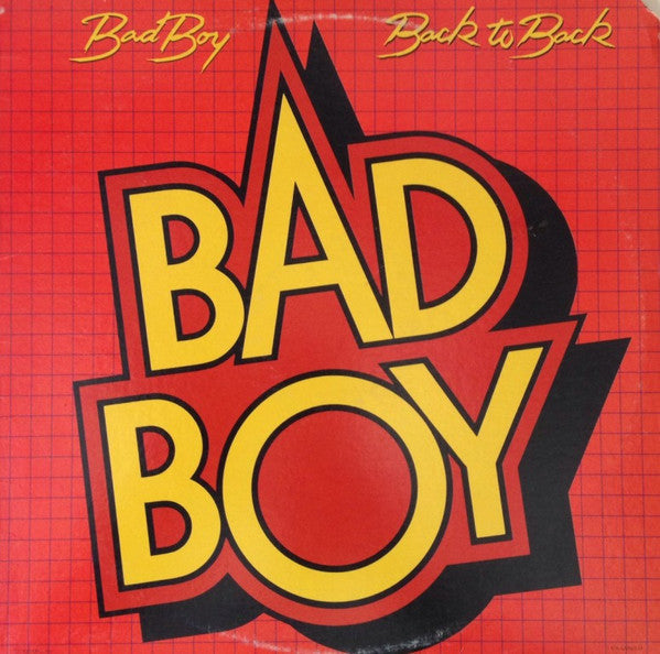 Bad Boy (9) - Back To  Back (Vinyl, LP, Album) Very Good Plus (VG+) / Very Good (VG)