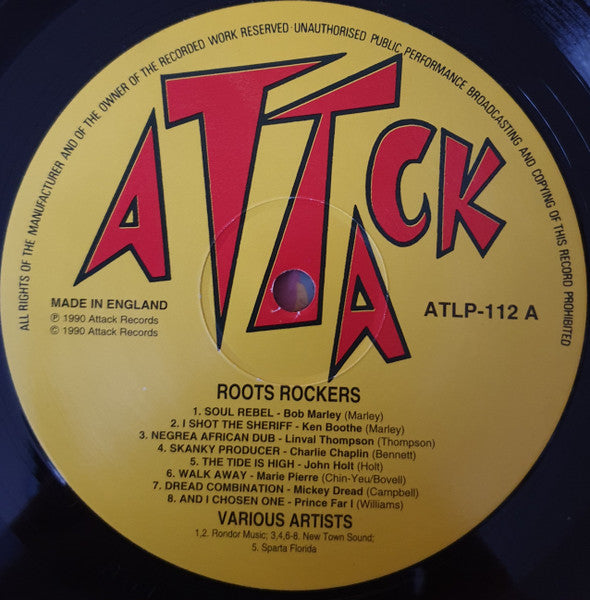 Various - Roots Rockers (Vinyl, LP, Compilation, Reissue) Very Good (VG) / Very Good Plus (VG+)