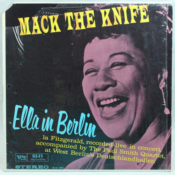 Ella Fitzgerald - Mack The Knife - Ella In Berlin (Vinyl, LP, Repre...