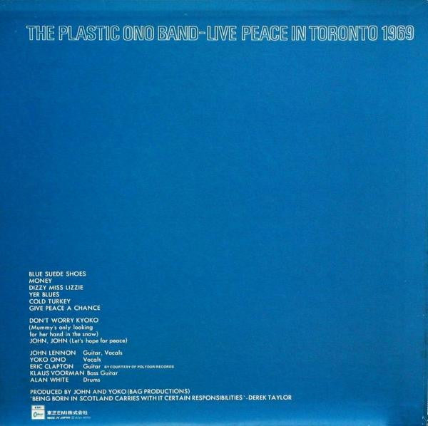 The Plastic Ono Band - Live Peace In Toronto 1969 (Vinyl, LP, Reiss...