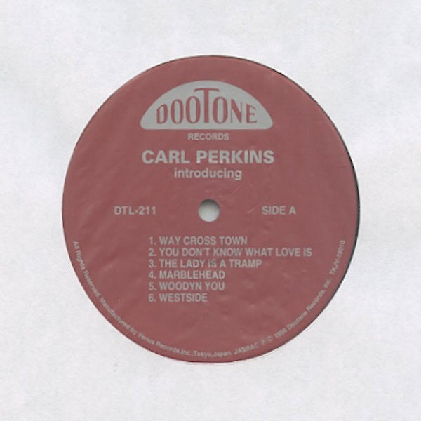Carl Perkins (4) - Introducing... (Vinyl, LP, Album, Reissue, Remastered, Stereo) Very Good Plus (VG+) / Very Good Plus (VG+)