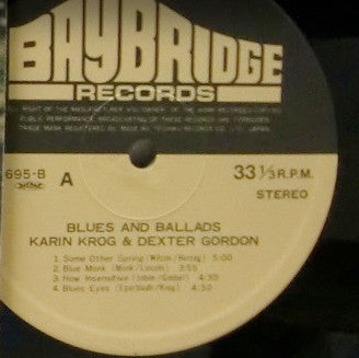 Karin Krog - Some Other Spring, Blues And Ballads (Vinyl, LP, Album...