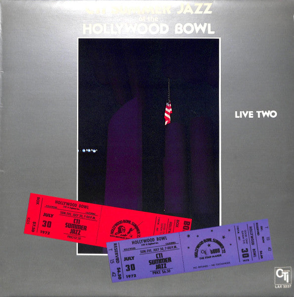 CTI All-Stars - CTI Summer Jazz At The Hollywood Bowl Live Two (Vinyl, LP, Album, Limited Edition, Stereo) Very Good (VG) / Very Good (VG)