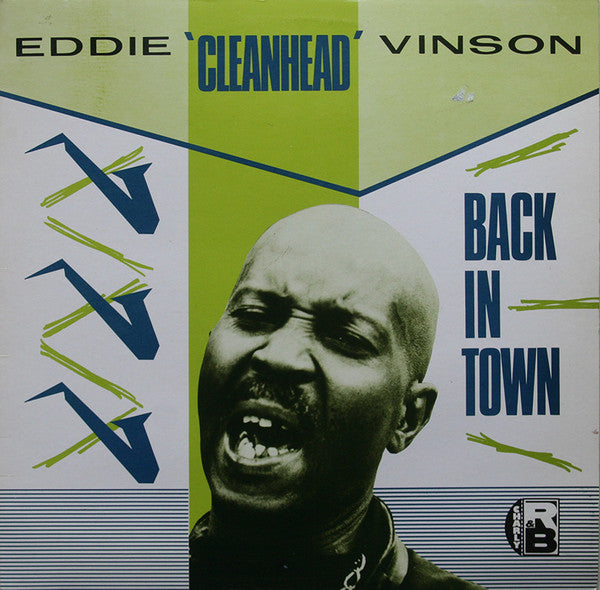 Eddie "Cleanhead" Vinson - Back In Town (Vinyl, LP, Album, Reissue) Near Mint (NM or M-) / Very Good Plus (VG+)