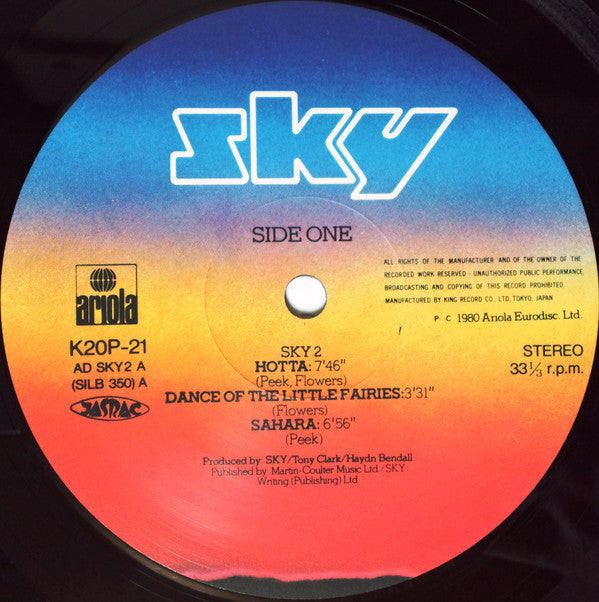 Sky (4) - Sky 2 (Vinyl, LP, Album)