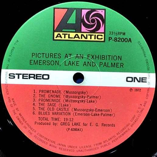 Emerson, Lake & Palmer - Pictures At An Exhibition (Vinyl, LP, Albu...