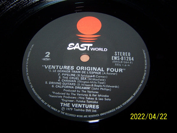 The Ventures - Ventures Original Four (Vinyl, LP, Album, Stereo) Very Good Plus (VG+) / Very Good (VG)