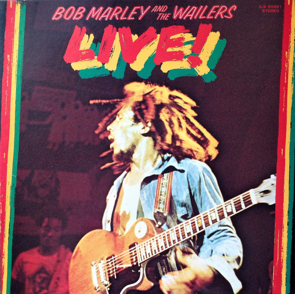 Bob Marley & The Wailers - Live! = ライヴ! (Vinyl, LP, Album, Stereo) Very Good (VG) / Very Good (VG)