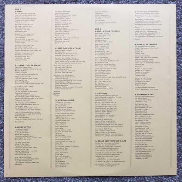 The Walker Brothers - Lines (Vinyl, LP, Album) Very Good Plus (VG+) / Near Mint (NM or M-)