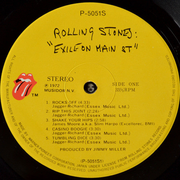 The Rolling Stones - Exile On Main St. = メイン・ストリートのならず者 (Vinyl, LP,...