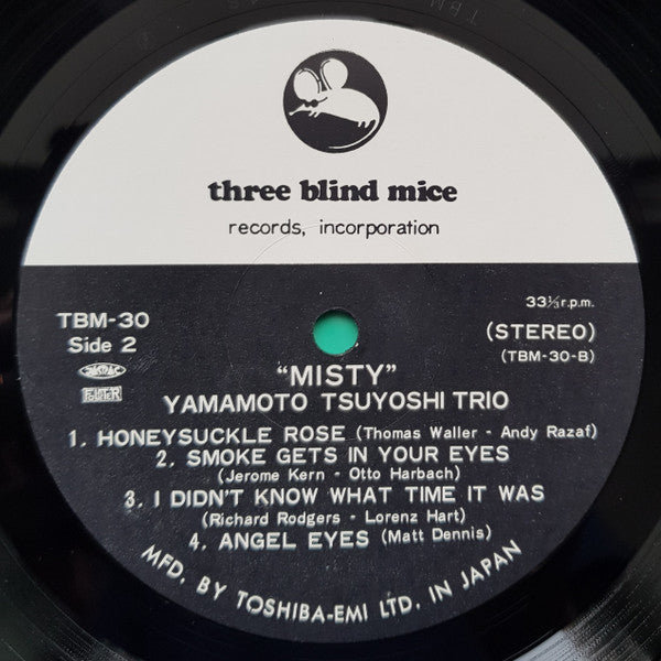 Tsuyoshi Yamamoto Trio - Misty (Vinyl, LP, Album)