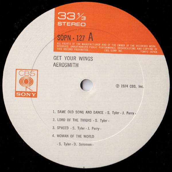 Aerosmith - Get Your Wings (Vinyl, LP, Album)