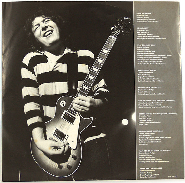 Bernie Marsden - Look At Me Now (Vinyl, LP, Album, Stereo) Very Good Plus (VG+) / Very Good (VG)