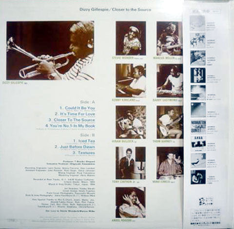 Dizzy Gillespie - Closer To The Source (Vinyl, LP, Album) Near Mint (NM or M-) / Very Good Plus (VG+)