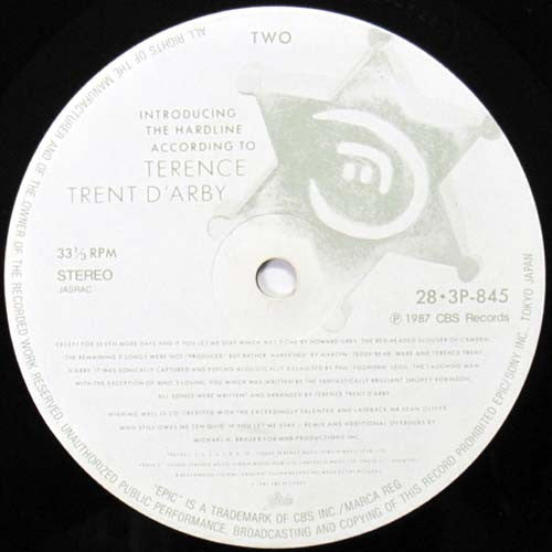 Terence Trent D'Arby - Introducing The Hardline According To Terenc...