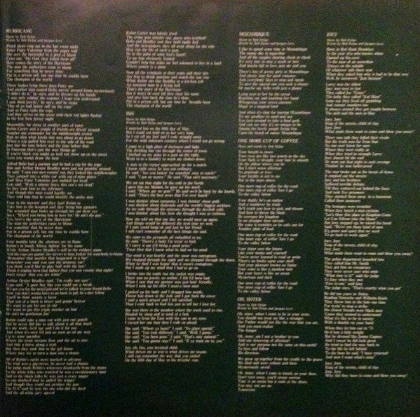 Bob Dylan - Desire = 欲望 (Vinyl, LP, Album, Reissue) Very Good (VG) / Very Good Plus (VG+)