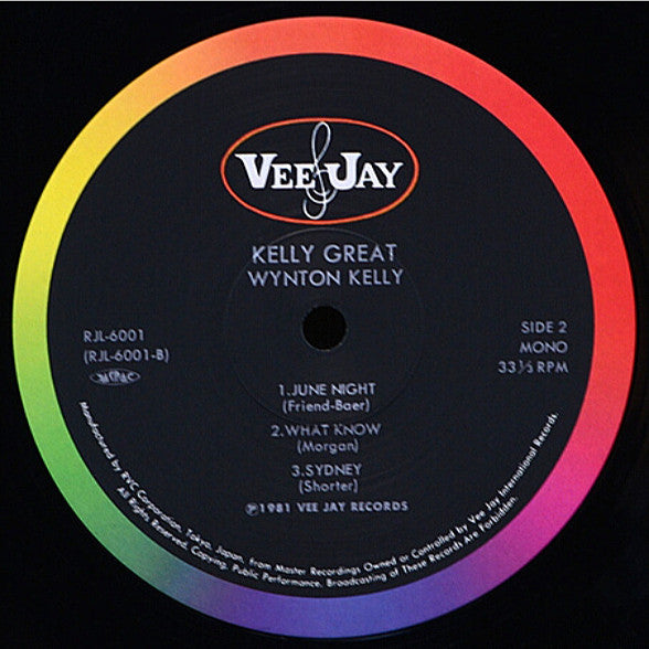 Wynton Kelly - Kelly Great (Vinyl, LP, Album, Reissue, Mono) Very Good Plus (VG+) / Very Good Plus (VG+)
