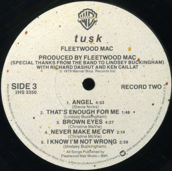 Fleetwood Mac - Tusk (2xVinyl, LP, Album, Stereo) Good Plus (G+) / Good Plus (G+)