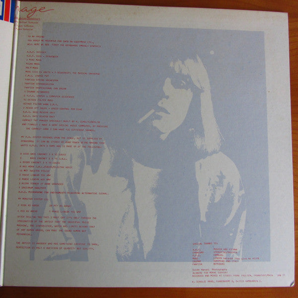 Klaus Schulze - Mirage (Vinyl, LP, Album) Near Mint (NM or M-) / Very Good (VG)