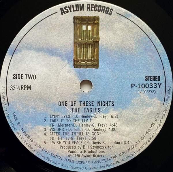 Eagles - One Of These Nights (Vinyl, LP, Album, Stereo) Very Good Plus (VG+) / Very Good Plus (VG+)