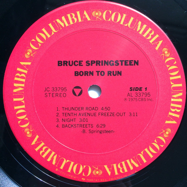 Bruce Springsteen - Born To Run (Vinyl, LP, Album, Reissue, Stereo) Near Mint (NM or M-) / Near Mint (NM or M-)