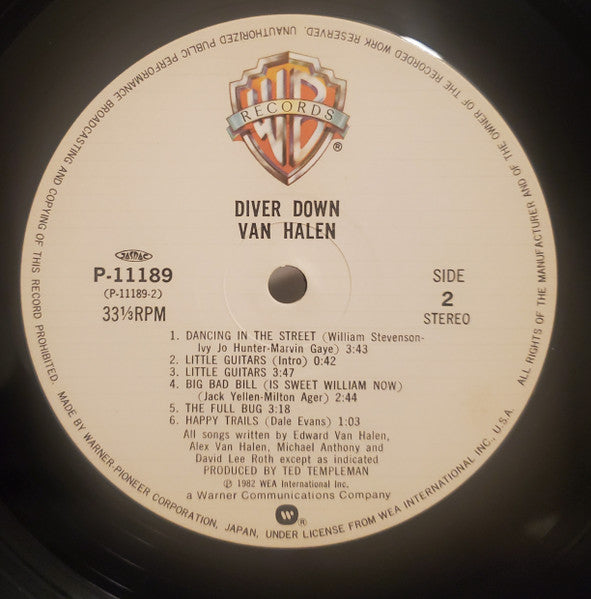 Van Halen - Diver Down (Vinyl, LP, Album)