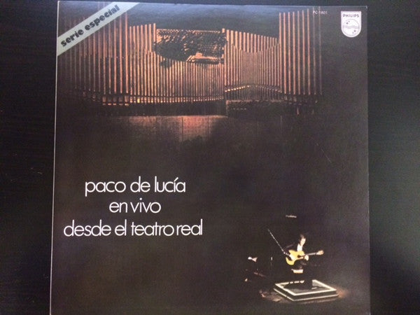 Paco De Lucía - En Vivo Desde El Teatro Real (Vinyl, LP, Album) Near Mint (NM or M-) / Very Good Plus (VG+)