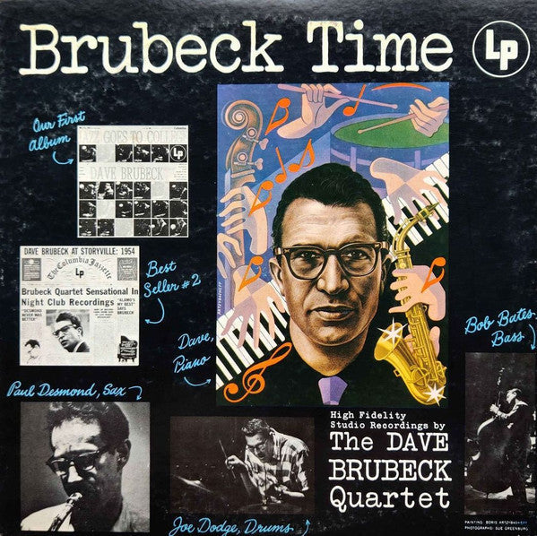 The Dave Brubeck Quartet - Brubeck Time (Vinyl, LP, Album)